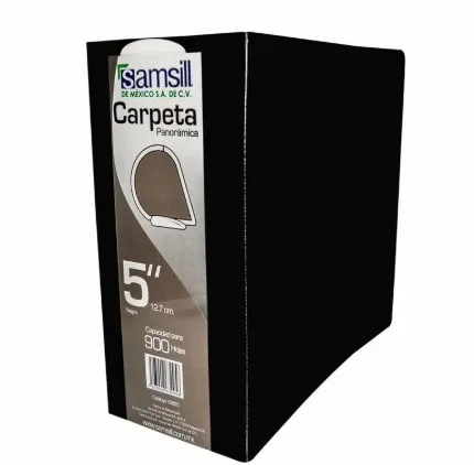 CARPETA 5" COLOR NEGRO