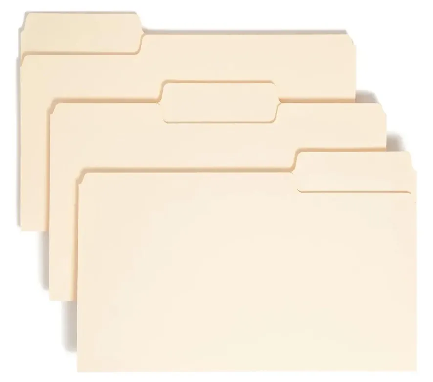 FOLDER MANILA OFICIO 1/3