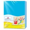 PAPEL BOND T/CARTA 75 GRS  AZUL CELESTE (C/100)